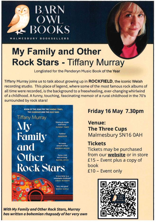 Barn Owl Books - My Family & Other Rock Stars - Tiffany Murray